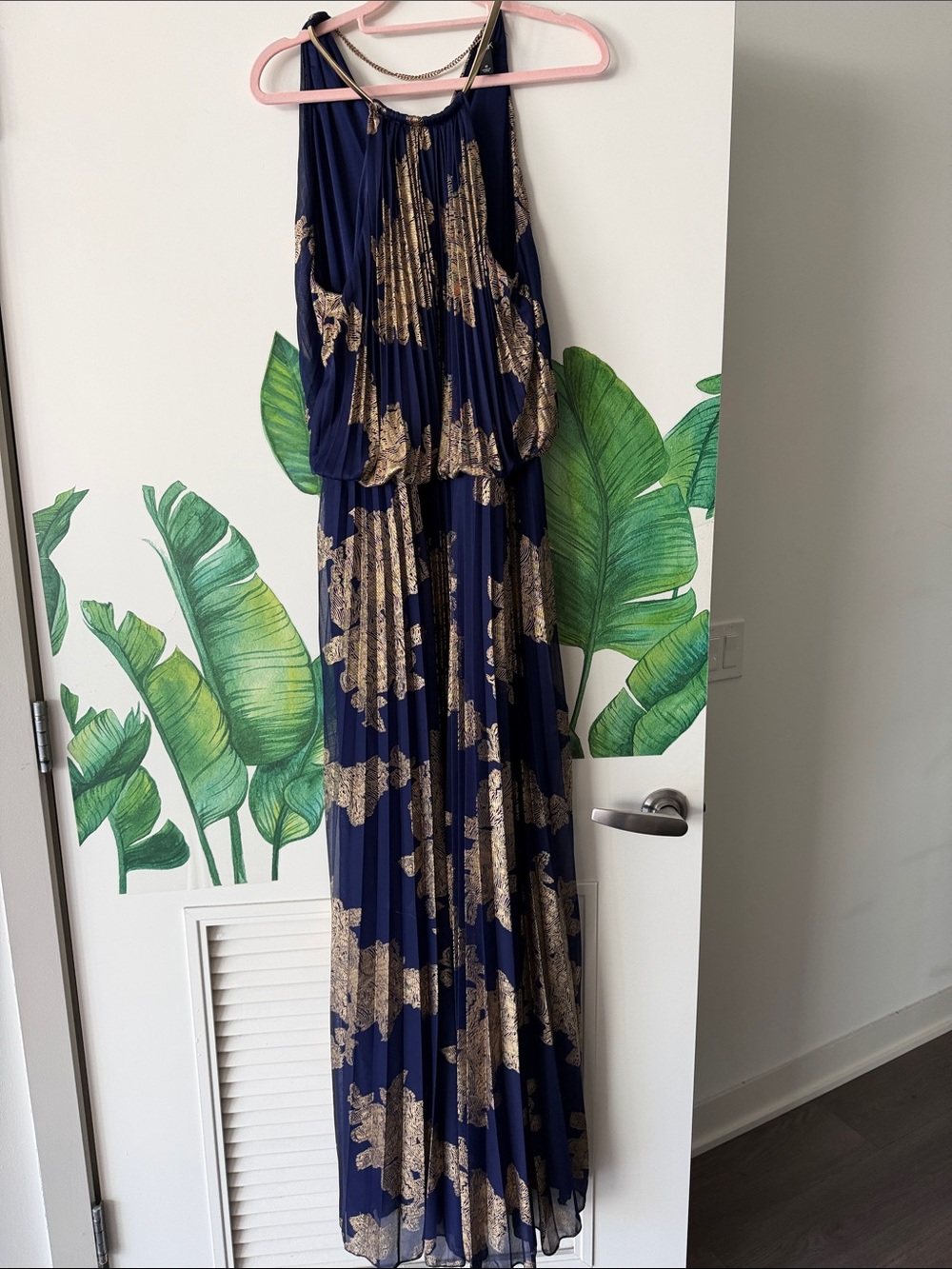 MSK DRESS with chain collar like new